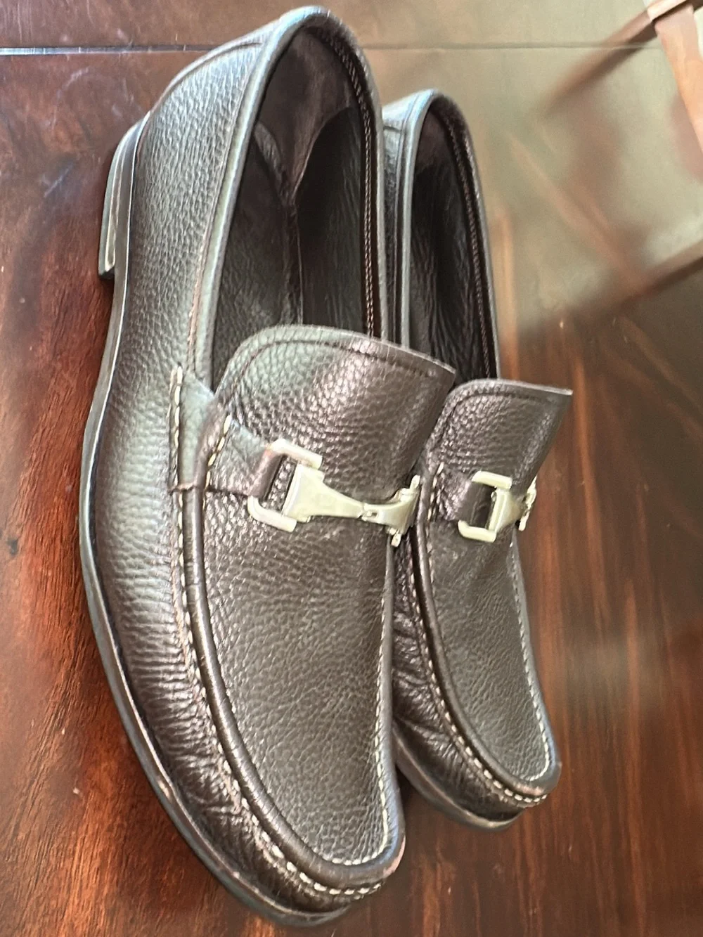 Allen Edmonds pebbled leather